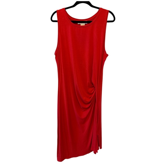MICHAEL Michael Kors Plus Size Red Sleeveless Dress - Picture 1 of 7